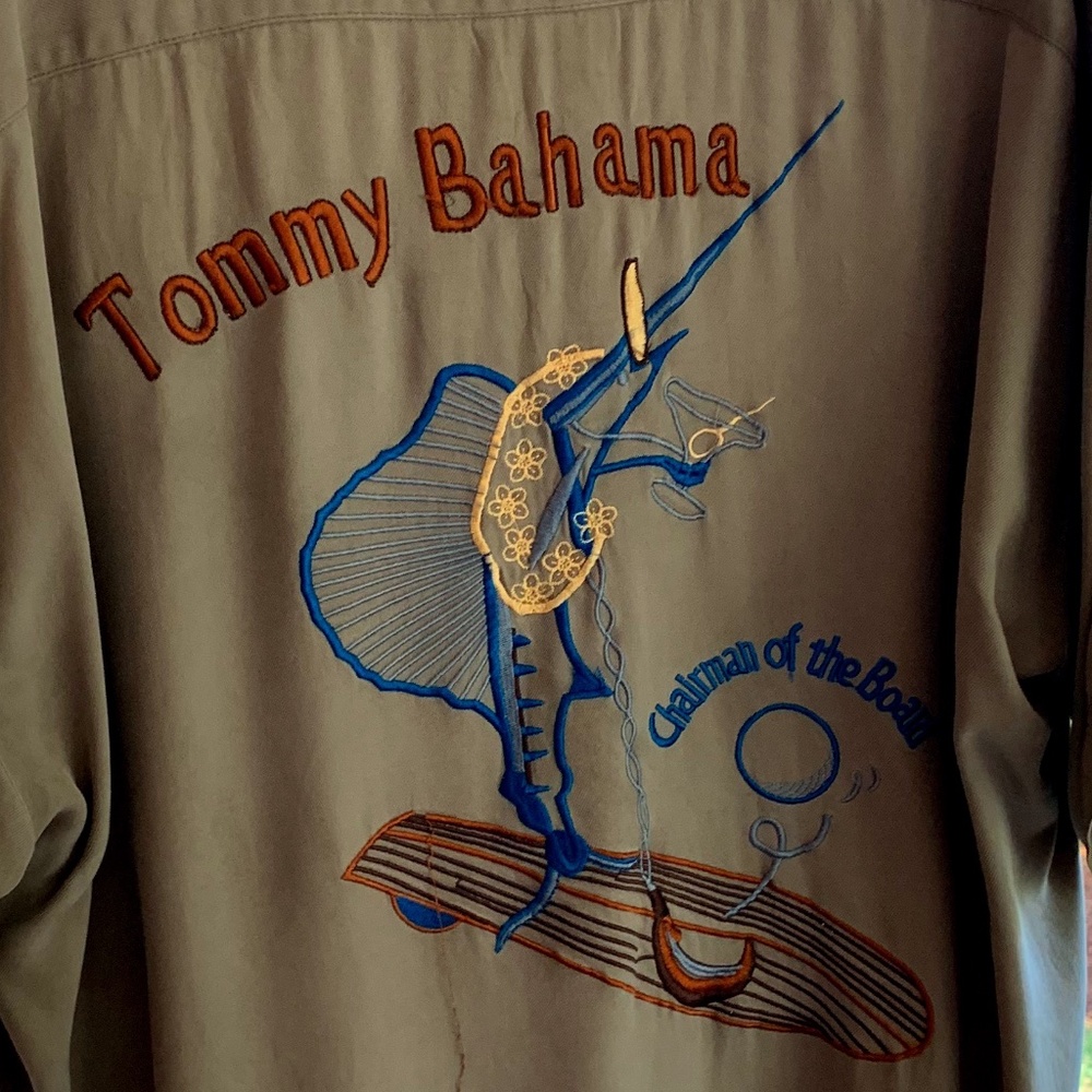 Tommy Bahama Silk Shirt Size L